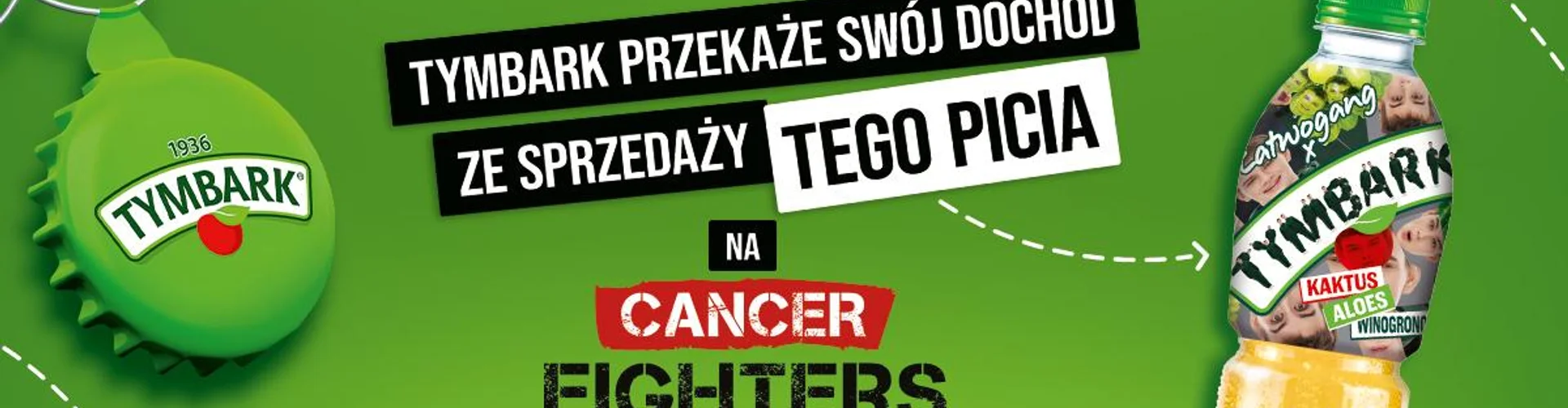 Tymbark wspiera Cancer Fighters