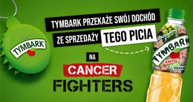 Tymbark wspiera Cancer Fighters