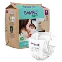 Bambo Nature Pieluszki jednorazowe papierowe opakowanie