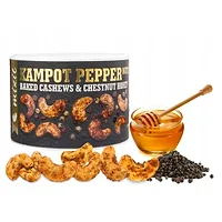 Pieczone Orzechy z Miodem i Pieprzem Kampot 160g