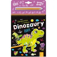 Dinozaury. Zdrapywanka z rysikiem