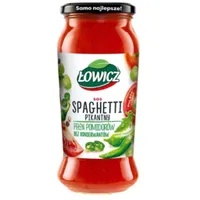 Łowicz Sos Spaghetti pikantny 500g