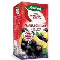 Herbata owocowa czarna porzeczka z cytryna herbaciany ogrod 20*2,73g