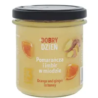 Miód z pomarańczą i imbirem 375g