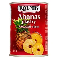 Ananas plastry 580ml
