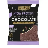 DOUBLE CHOCOLATE DARK AND WHITE CHOCOLATE 50G