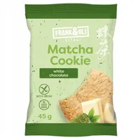 Ciastko matcha & biała czekolada bez cukru 45g