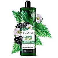 Oczyszczający szampon z odżywką Pokrzywa Jeżyna Mentol 400ml