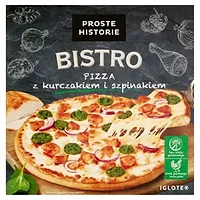 Pizza z kurczakiem i szpinakiem 435g