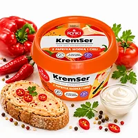 Ser Rycki do smarowania KremSer z papryką słodką i chili 135g